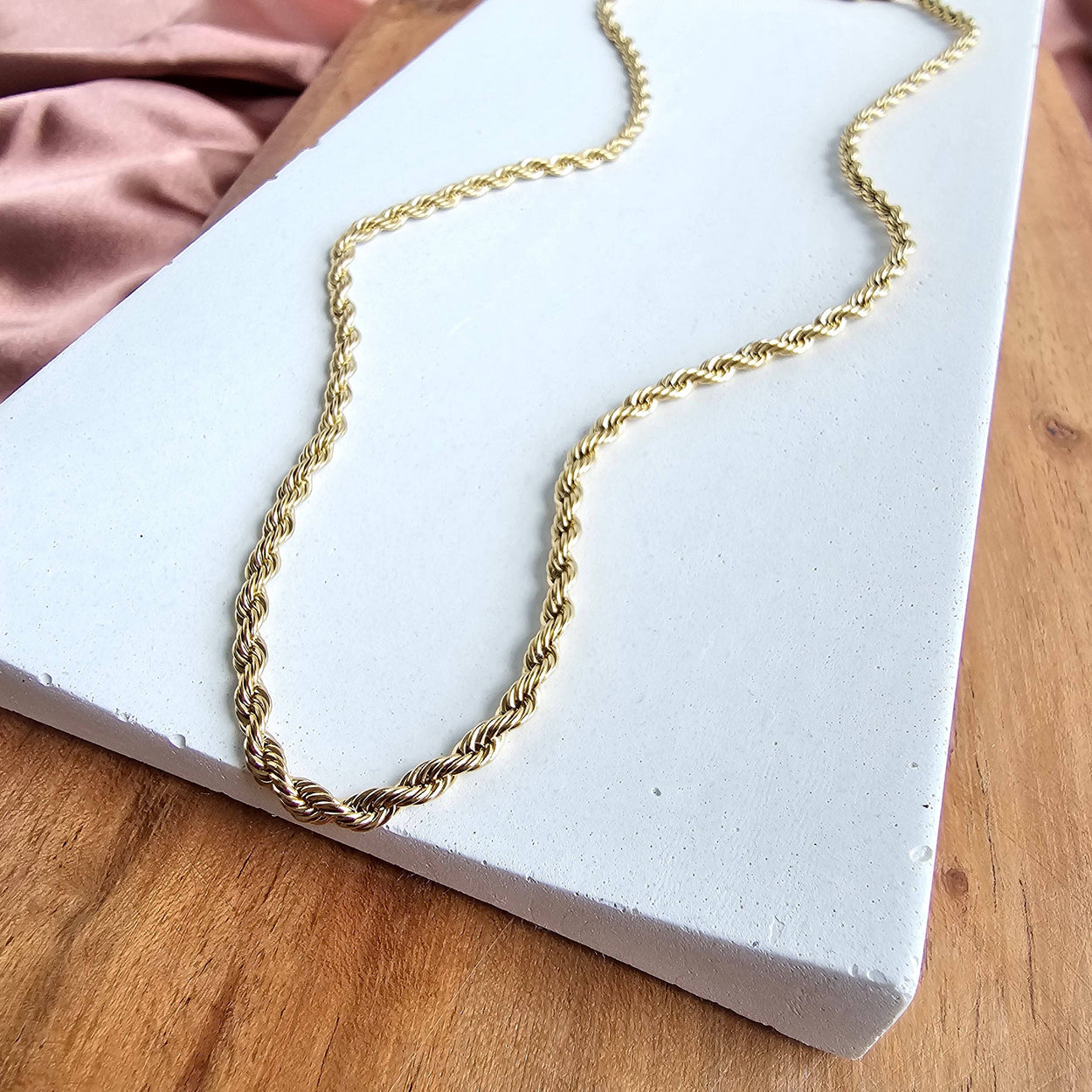 20" Luxe Gold Rope Chain