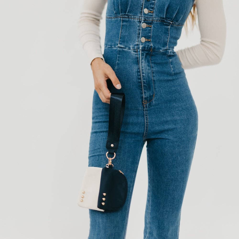 Olive Dolly Dual Pouch Wristlet