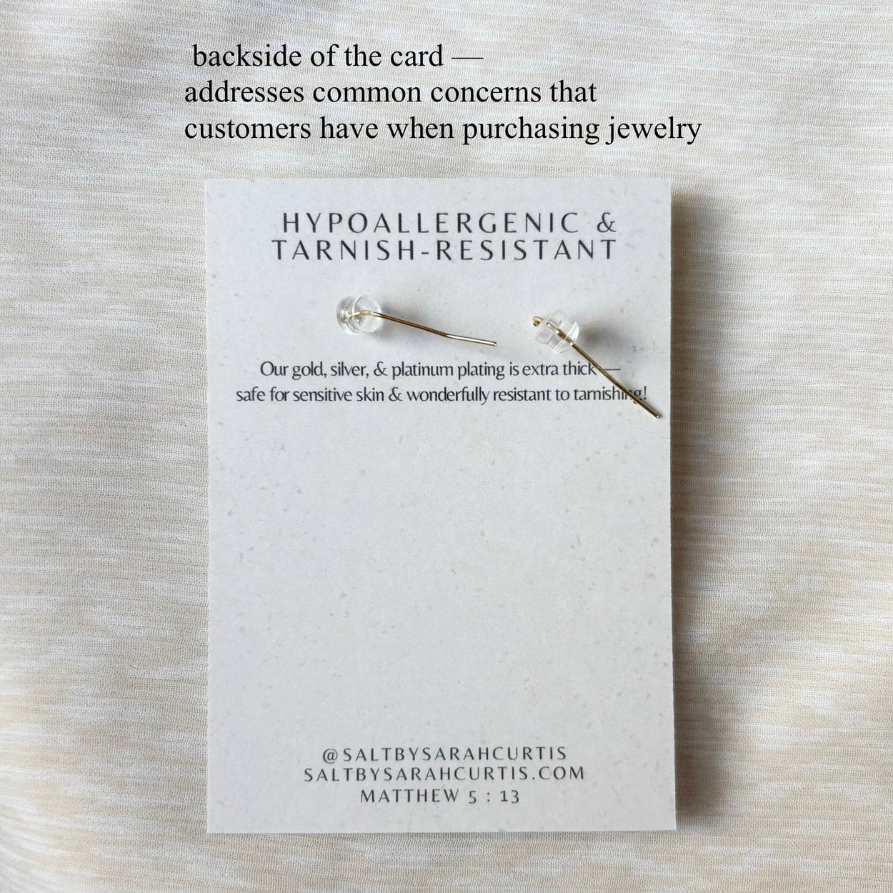 Teal Emerald On My Way! Gem Hoop