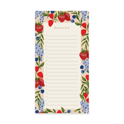 Berry Grocery Notepad