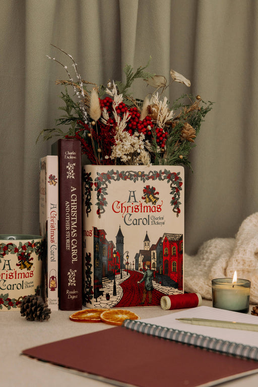 A Christmas Carol Large Book Vase