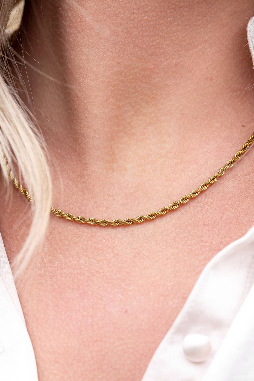 20" Luxe Gold Rope Chain