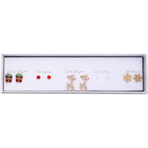 Holiday Themed Stud Earrings