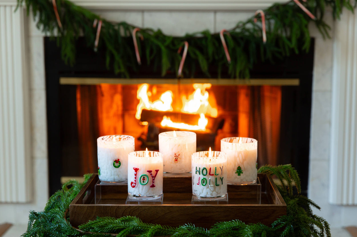 Mistletoe Wreath Holiday Confetti Icon