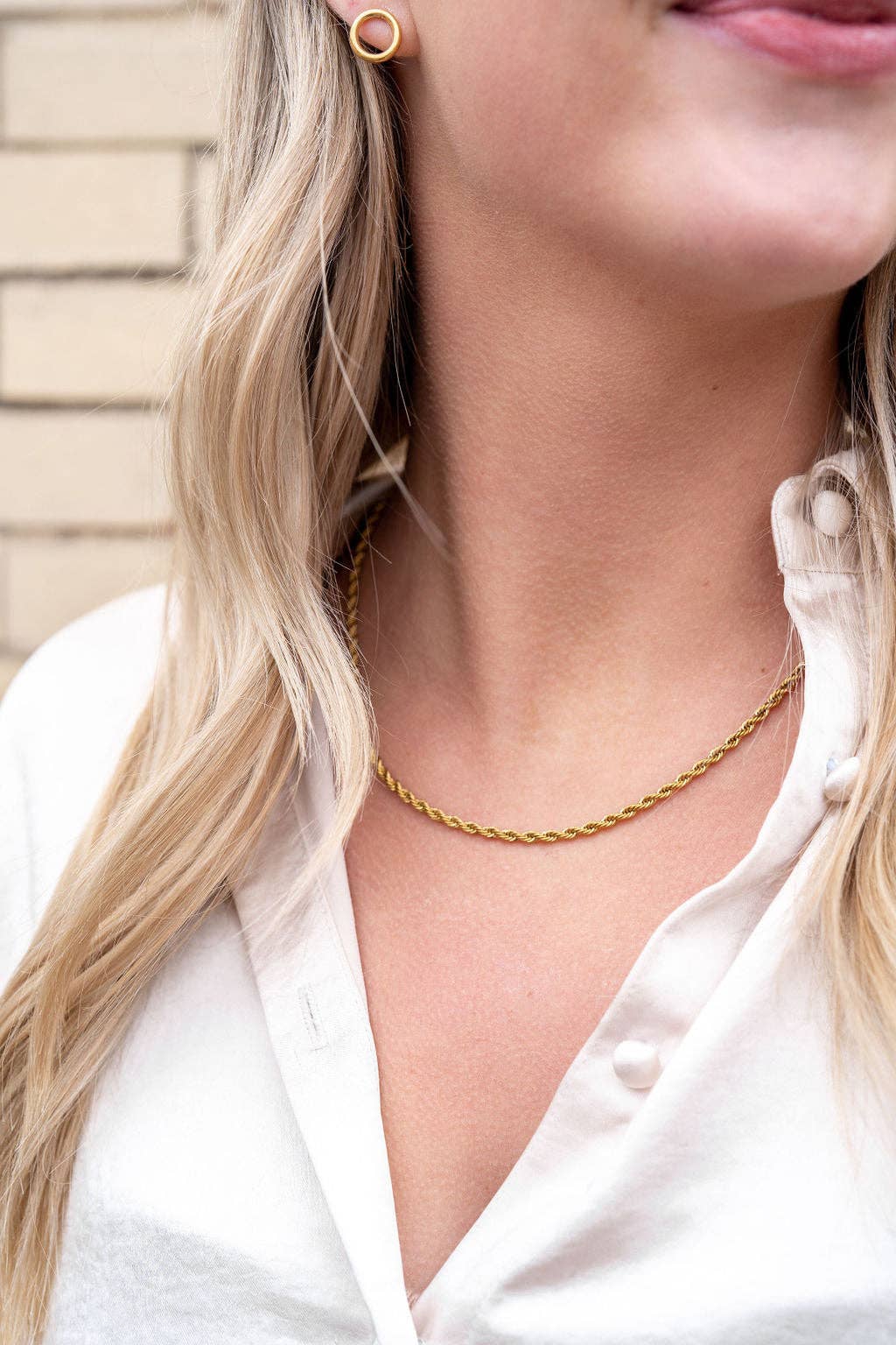 20" Luxe Gold Rope Chain