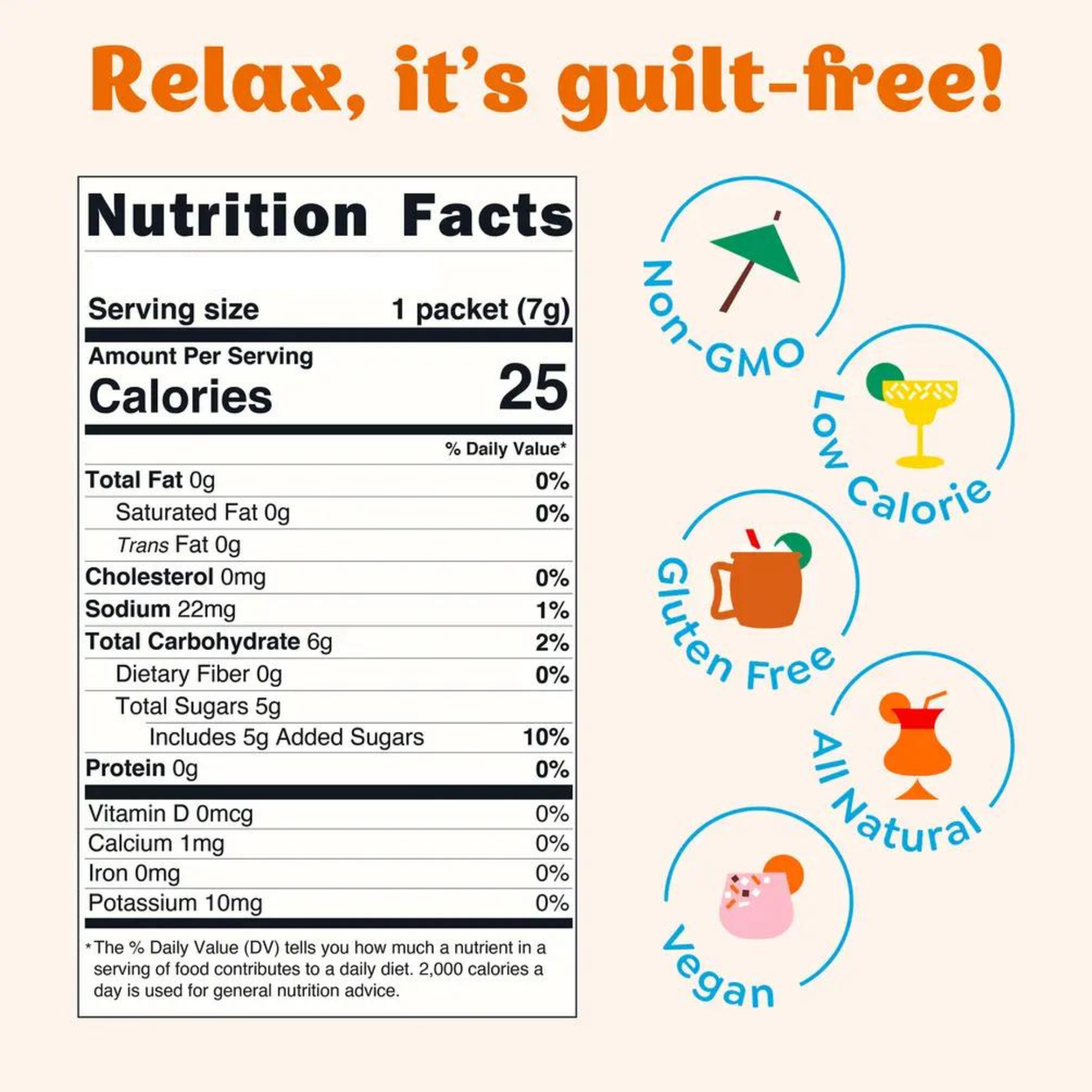 Blood Orange Mai Tai Cocktail Mocktail Mixer