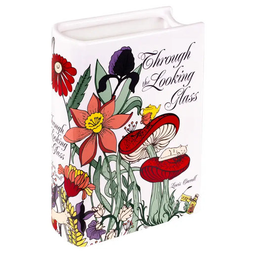 Through The Looking Glass Book Vase