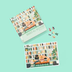 Booked All Weekend 1,000 Piece Book Puzzle