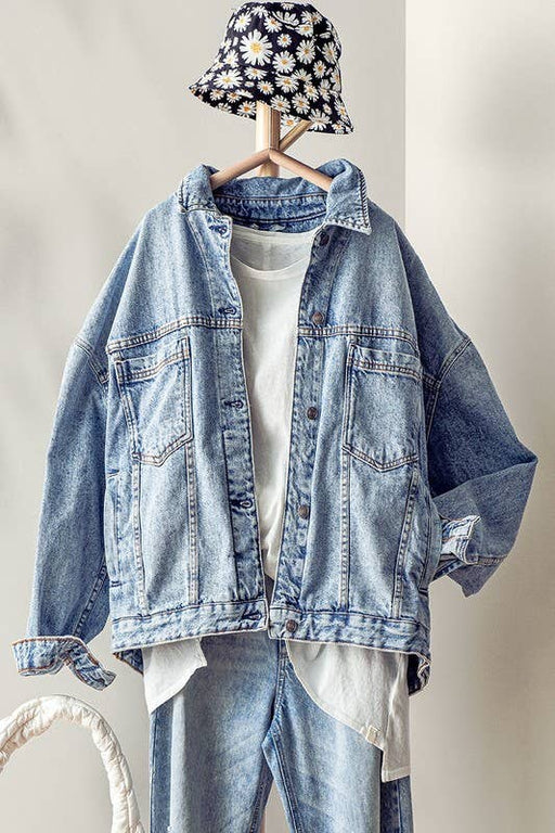 Denim Button Up Jacket