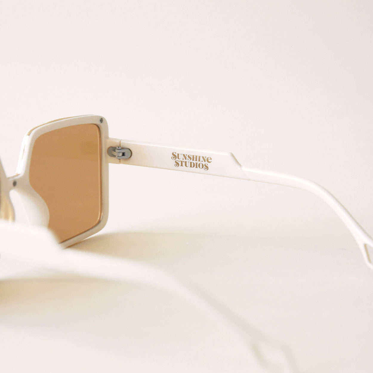 Square Amber Lens Sunglasses