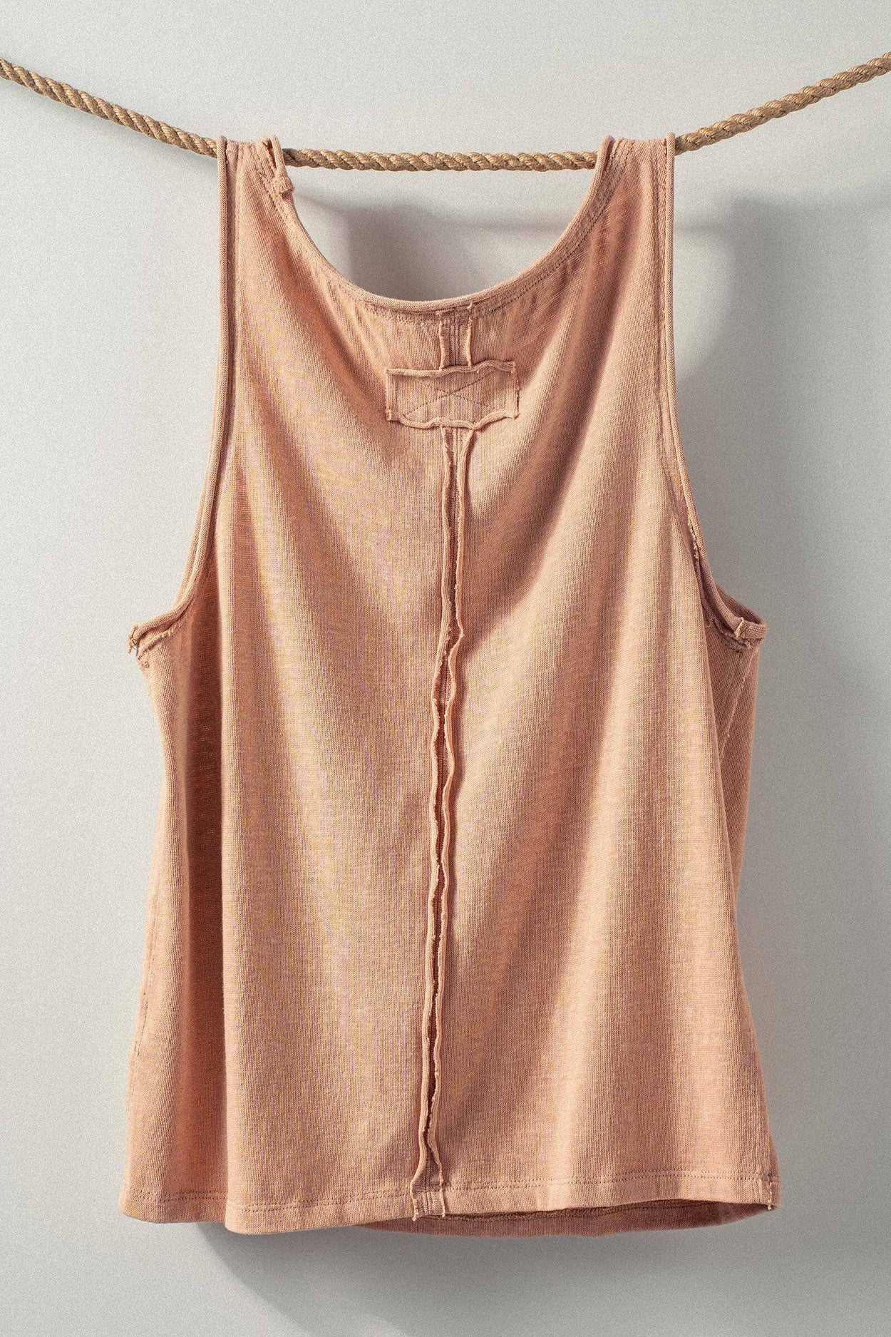 Desert Tan Sleeveless Tank Top