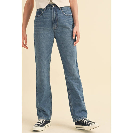 Straight Denim Pants