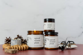 Spiced Winter Plum Soy Candle