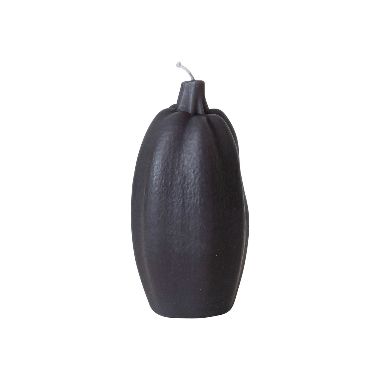 Charcoal Unscented Squash Shaped Candle