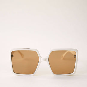 Square Amber Lens Sunglasses