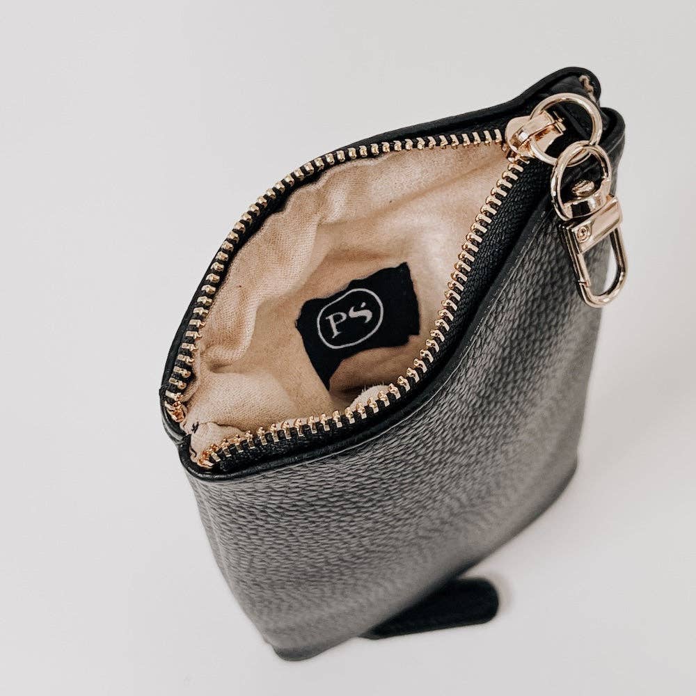 Brown 2-in-1 Glasses Case Holder