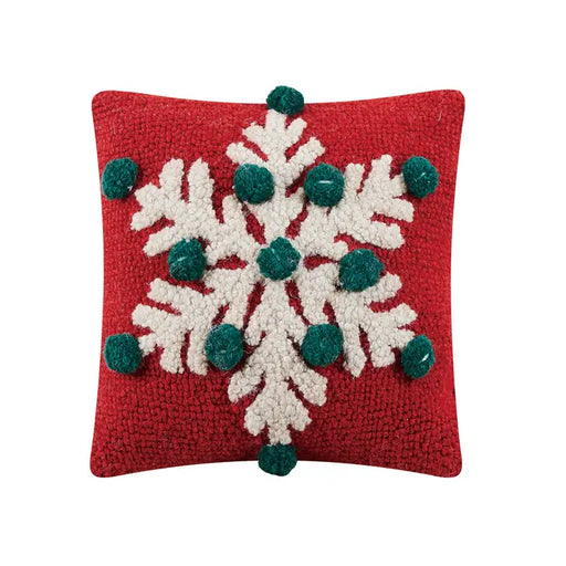 Snowflake Hook Pillow