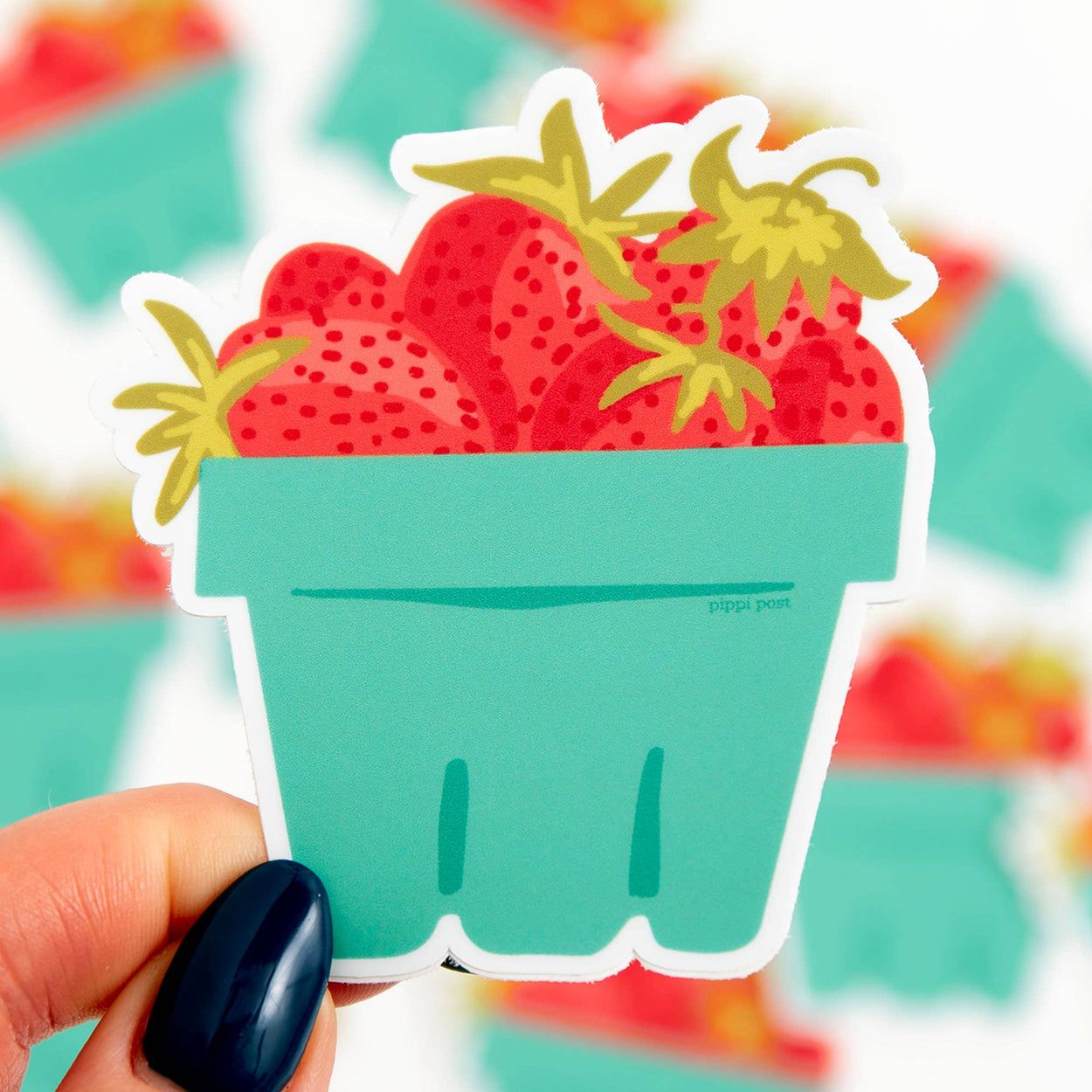 Strawberries Decal Sticker