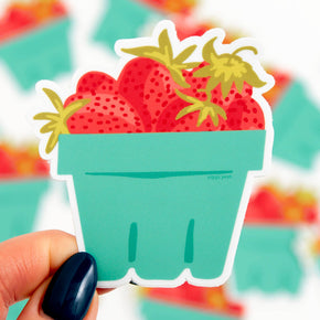 Strawberries Decal Sticker