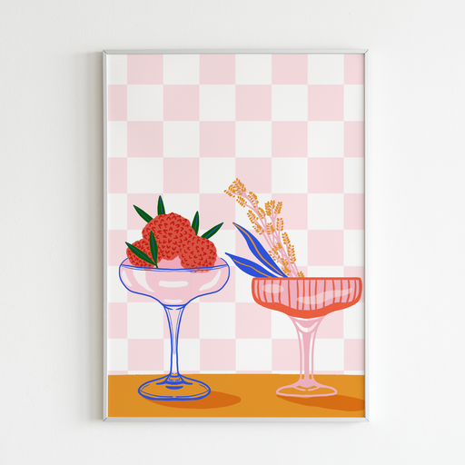 Botanical Cocktails 8" x 10" Art Print