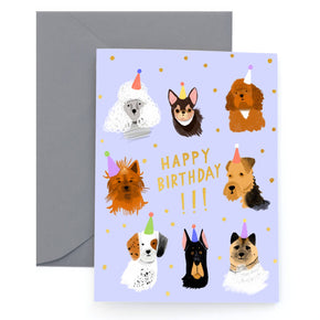 Canine Crew Birthday Card