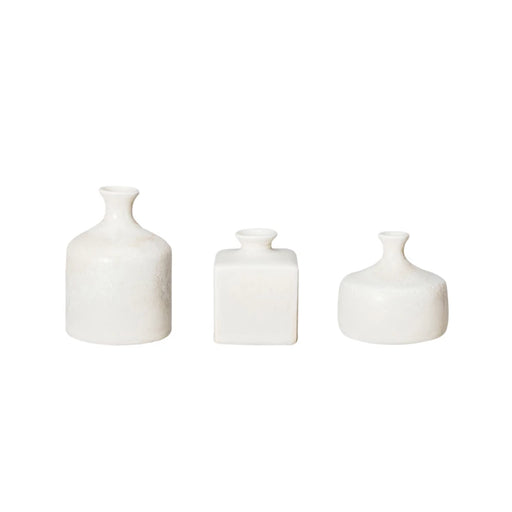 Cream Stoneware Vase