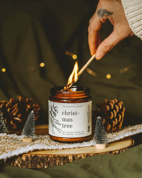 Christmas Tree Soy Candle