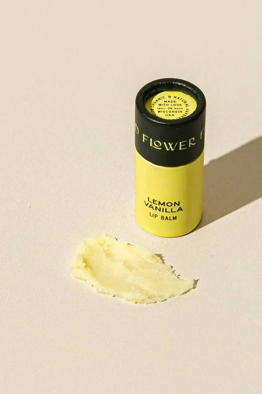 Lemon Vanilla Organic Lip Balm