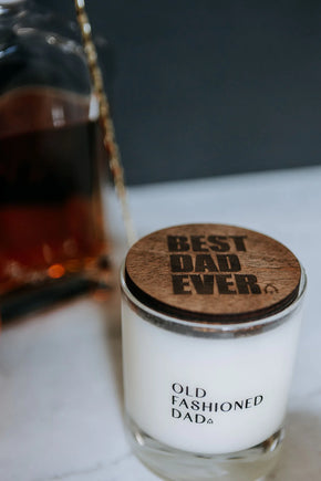 Old Fashioned Dad Candle