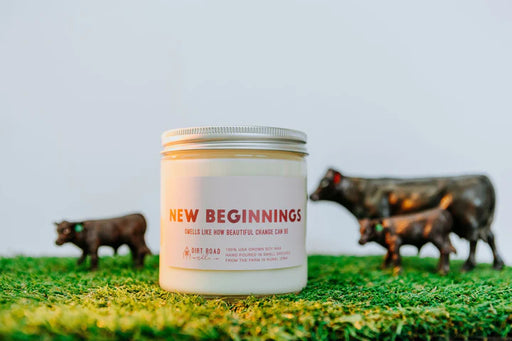 Dirt Road New Beginnings Candle