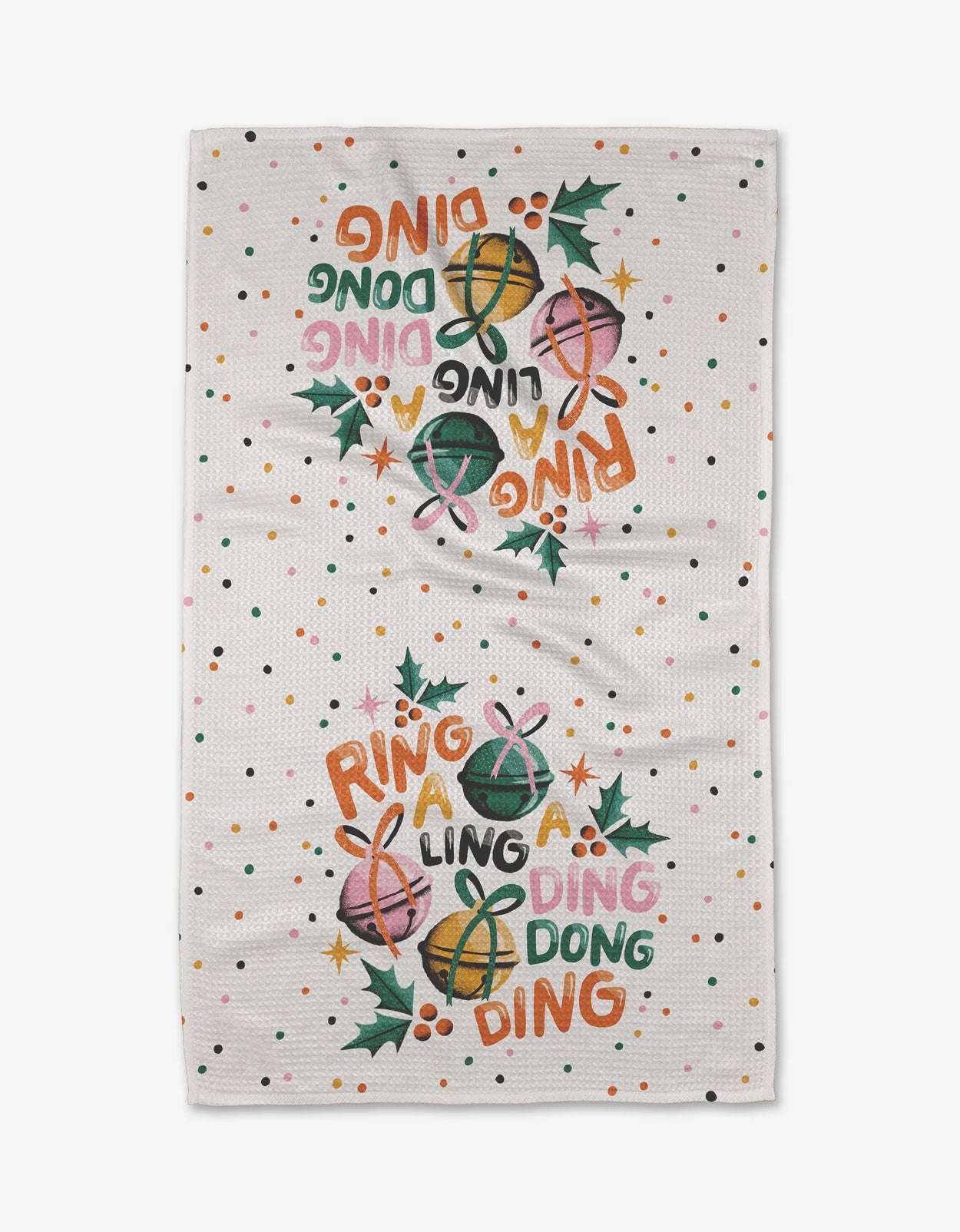 Geometry Ring-A-Ling Tea Towel