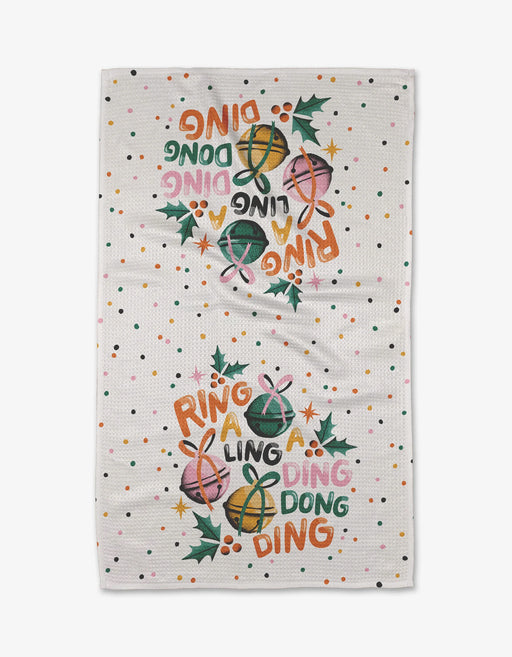 Geometry Ring-A-Ling Tea Towel