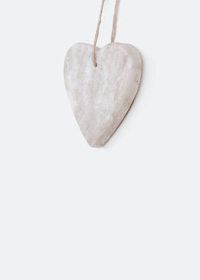Marble Heart Ornament