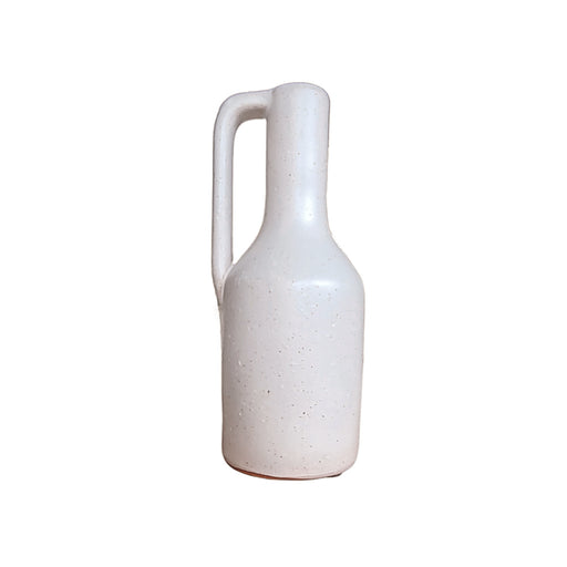 White Handled Vase