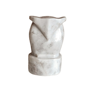 Marble Owl Bookend