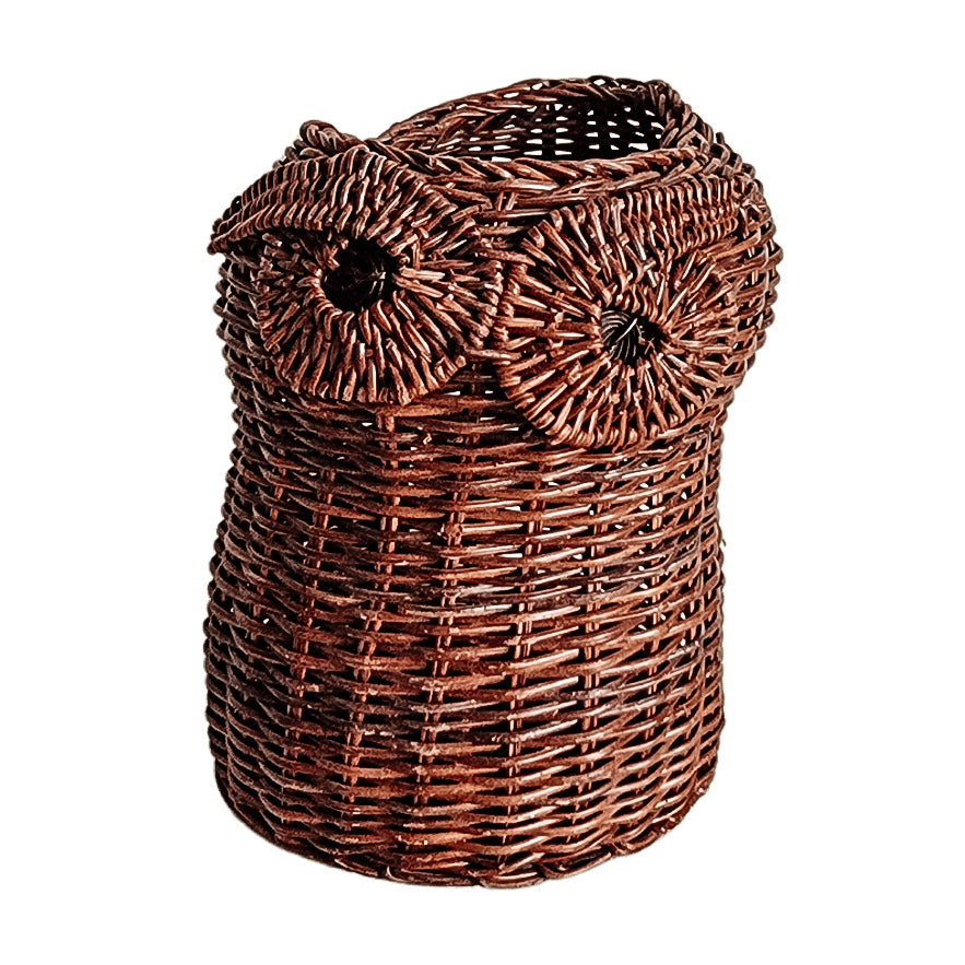 Vintage Basket Owl