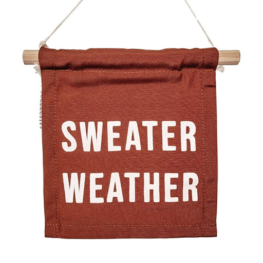 "Sweater Weather" Banner