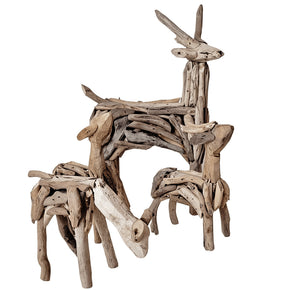 Handmade Driftwood Deer