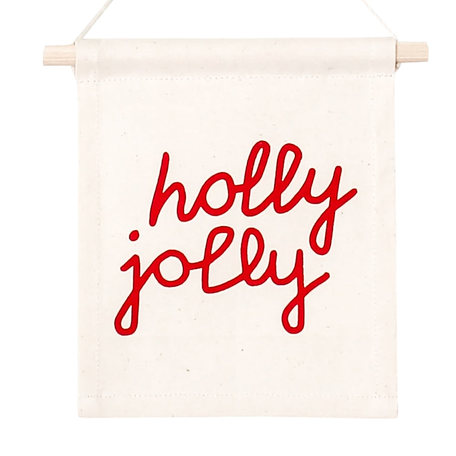 "Holly Jolly" Banner