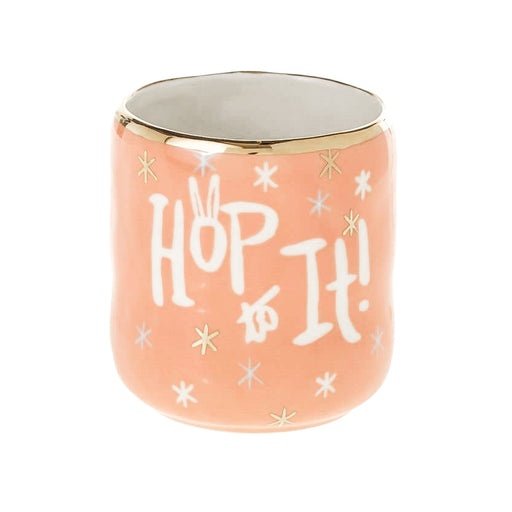 "Hop To It" Happy Easter Pot