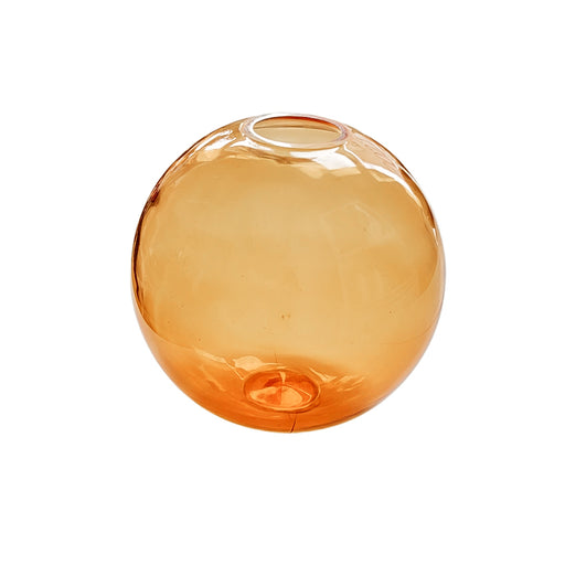 Amber Globe Vase